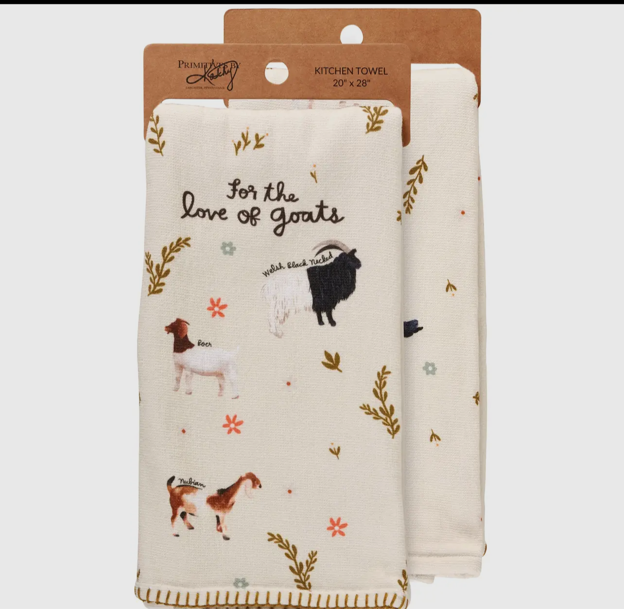 For love the of goats towel