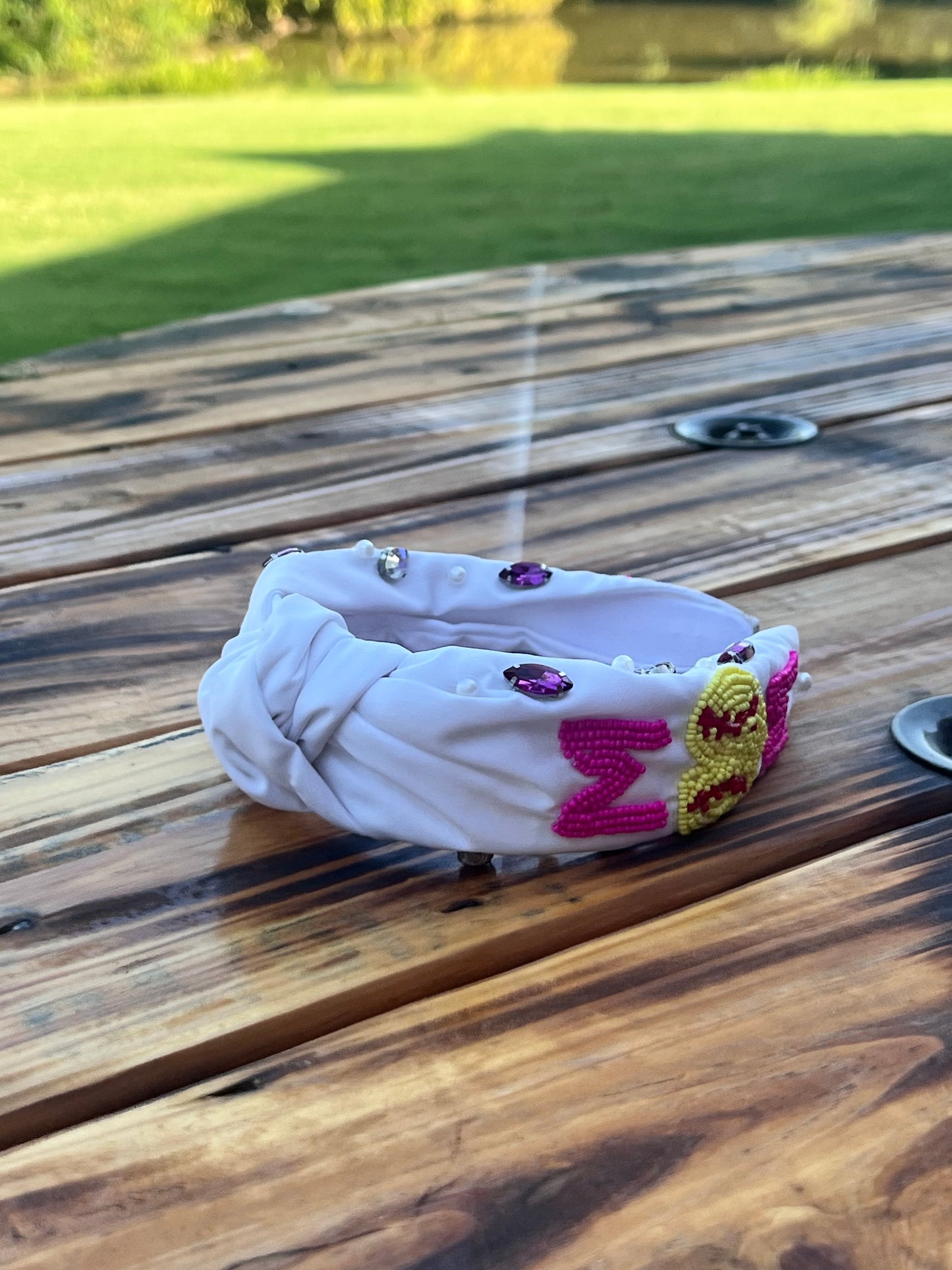 Softball mom head band