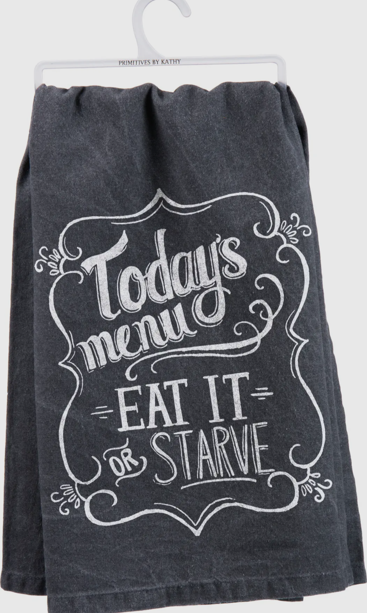 Todays menu towel