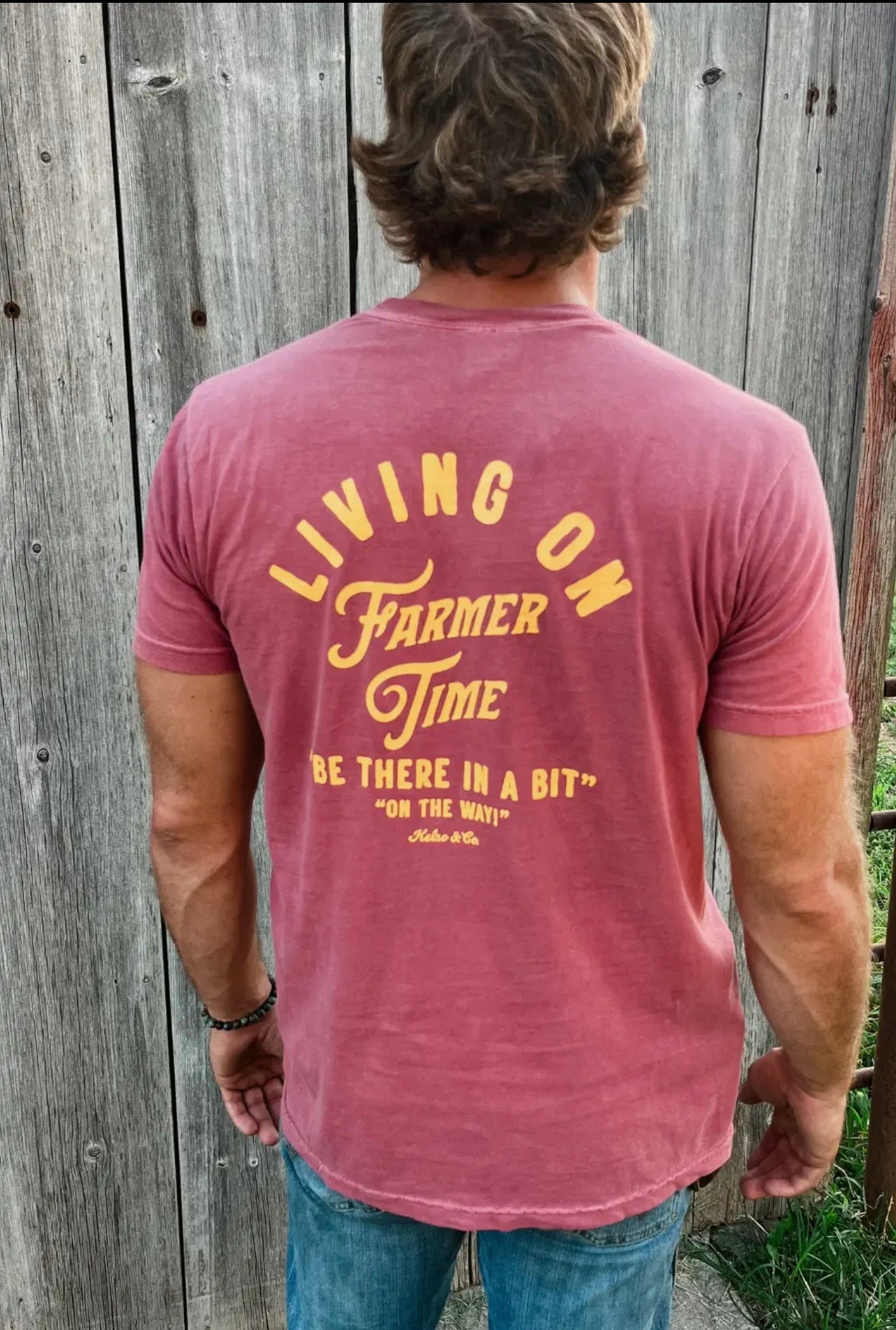Farmers time men’s t-shirt