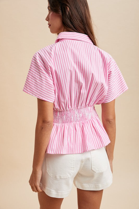 Candy pink top