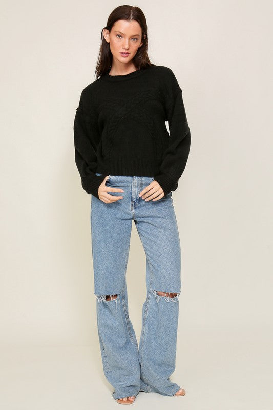 Kreas sweater black