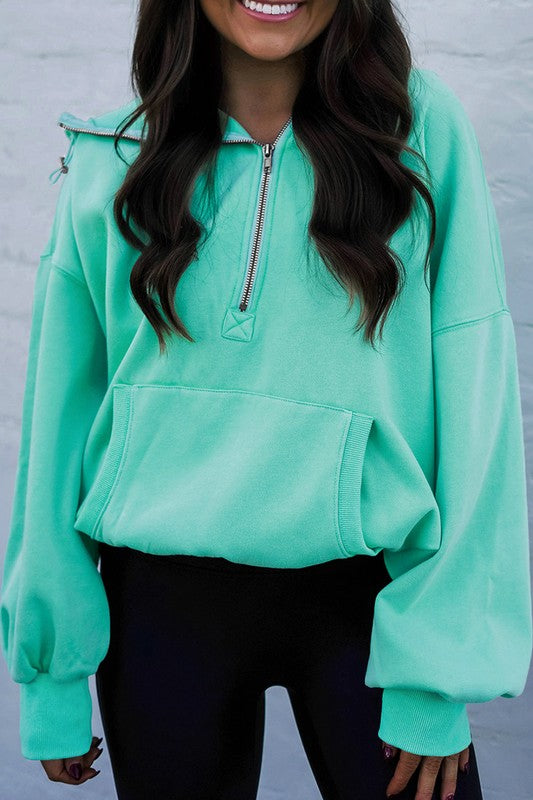 Teal hoodie