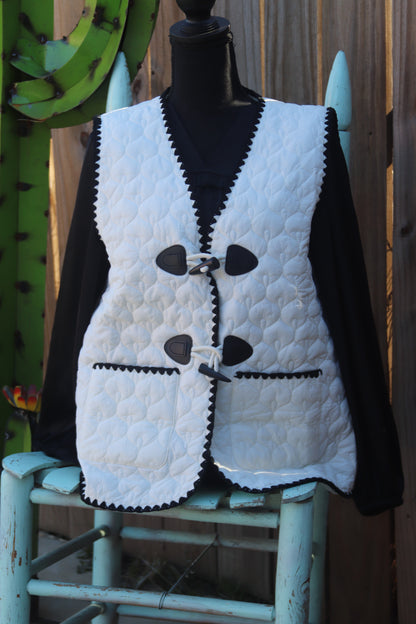 Vintage vibes vest