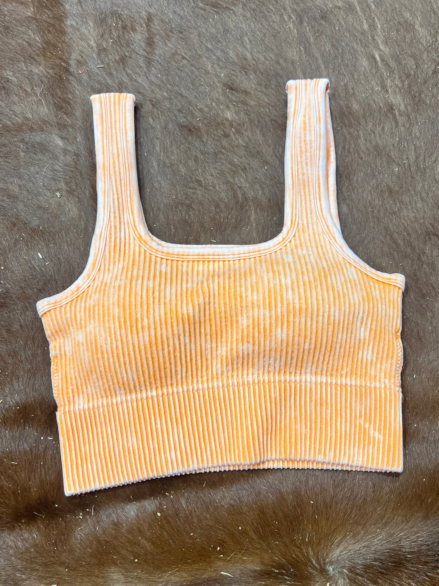 Padded bra top(orange)