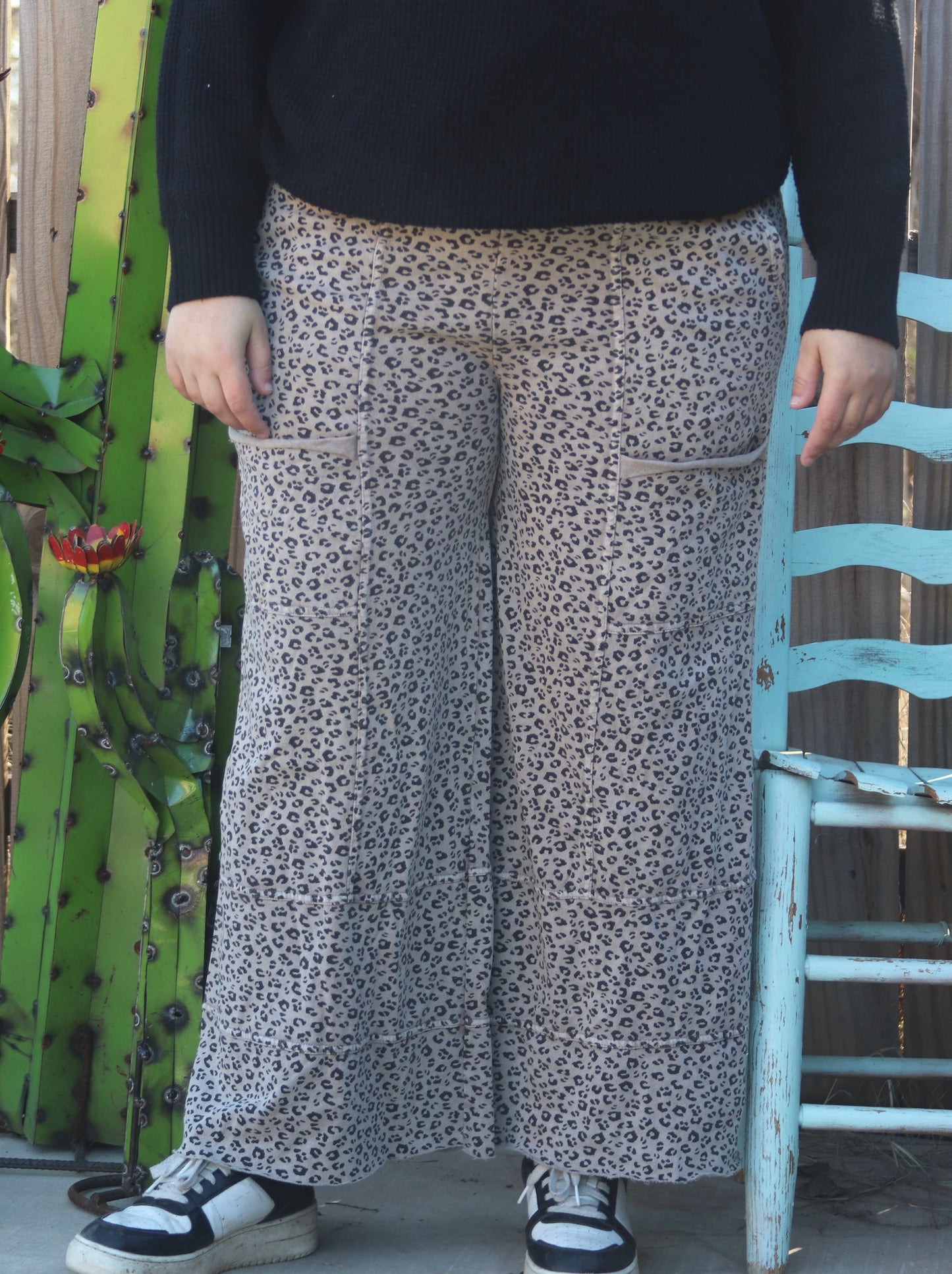 Cheetah pants plus