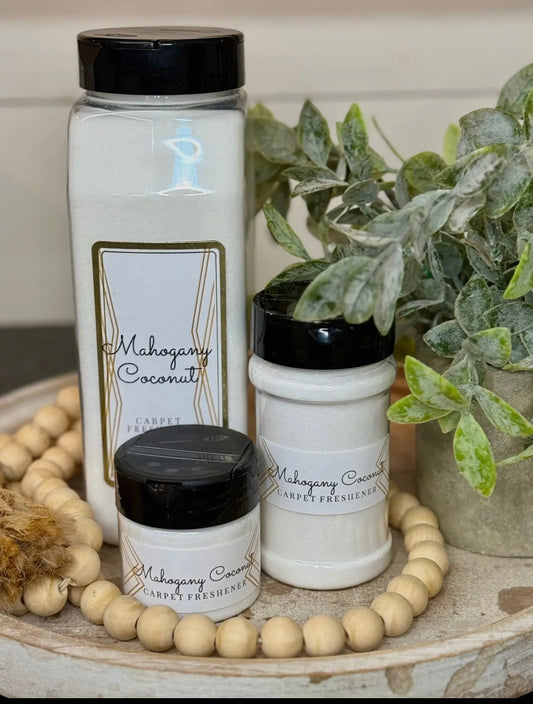 Mahogany coconut carpet freshener