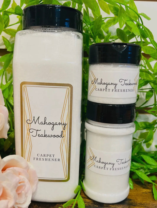 Mahogany teakwood carpet freshener