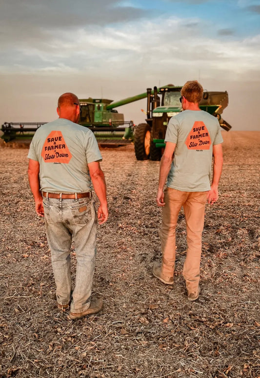 Save a farmer men’s tee