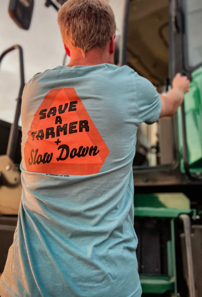 Save a farmer men’s t-shirt