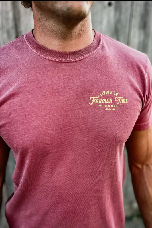 Farmers time men’s tee