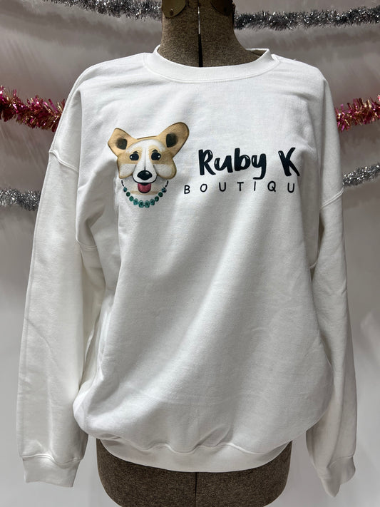 Ruby k crewneck preorder