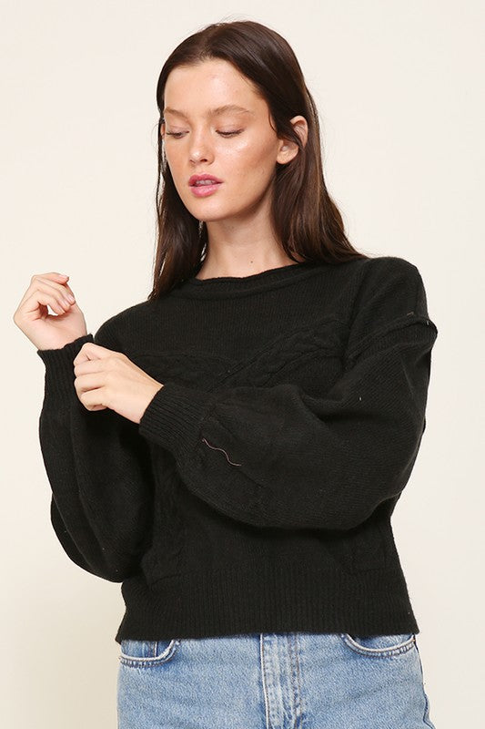Kreas sweater black
