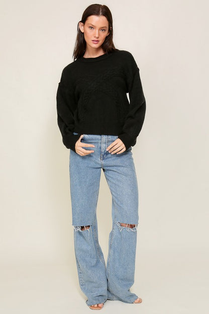 Kreas sweater black