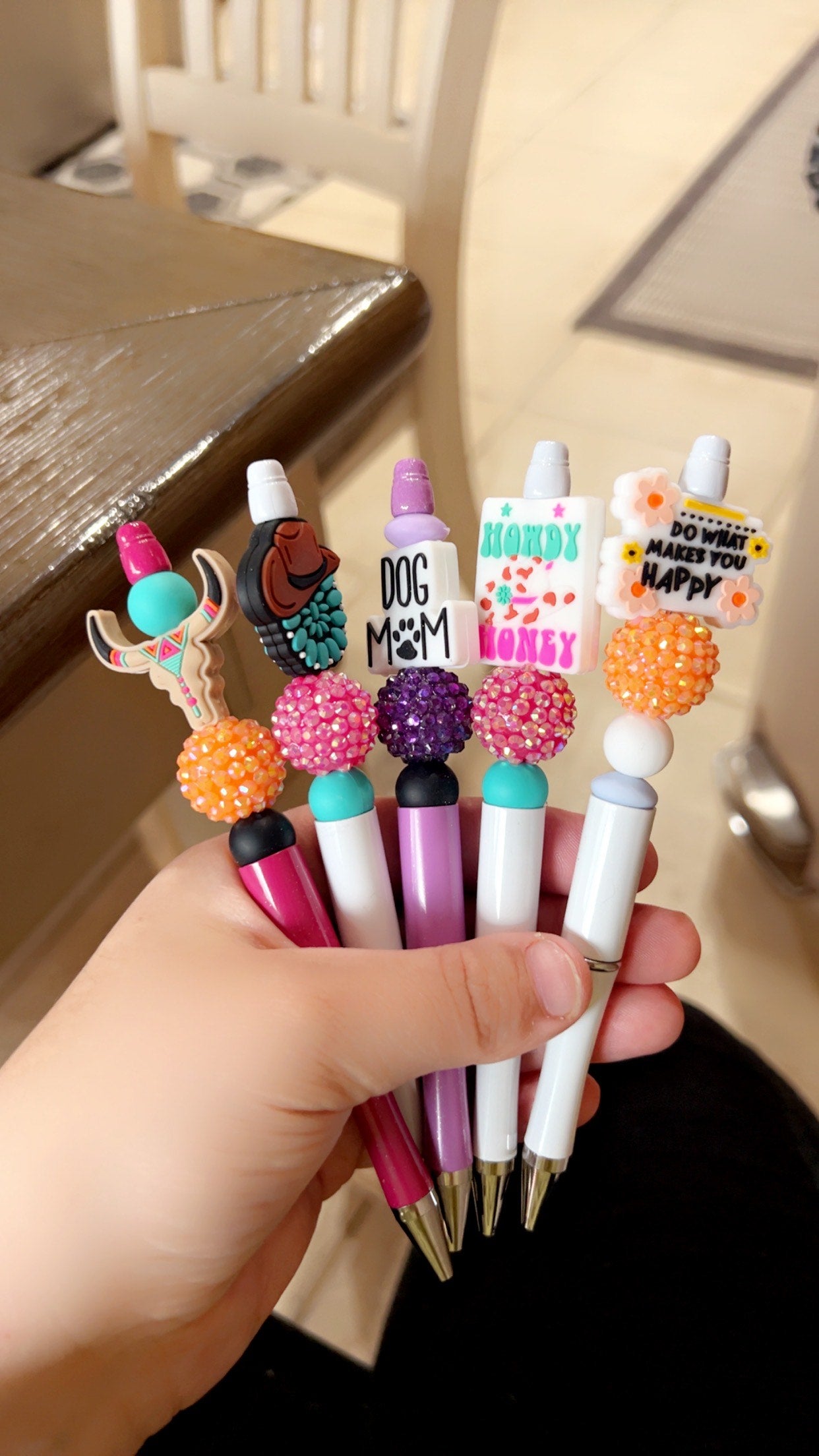 Bead pens