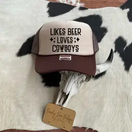 likes beer trucker